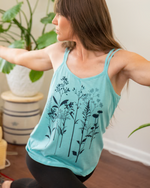 "Spring Flowers" Strappy Tank