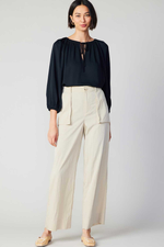 Oatmeal Wide Cargo Pant