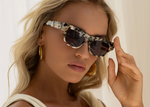 Brown Pearl Astoria Cat Eye Sunglasses