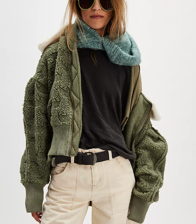 Cozy up Cardi Sherpa Jacket