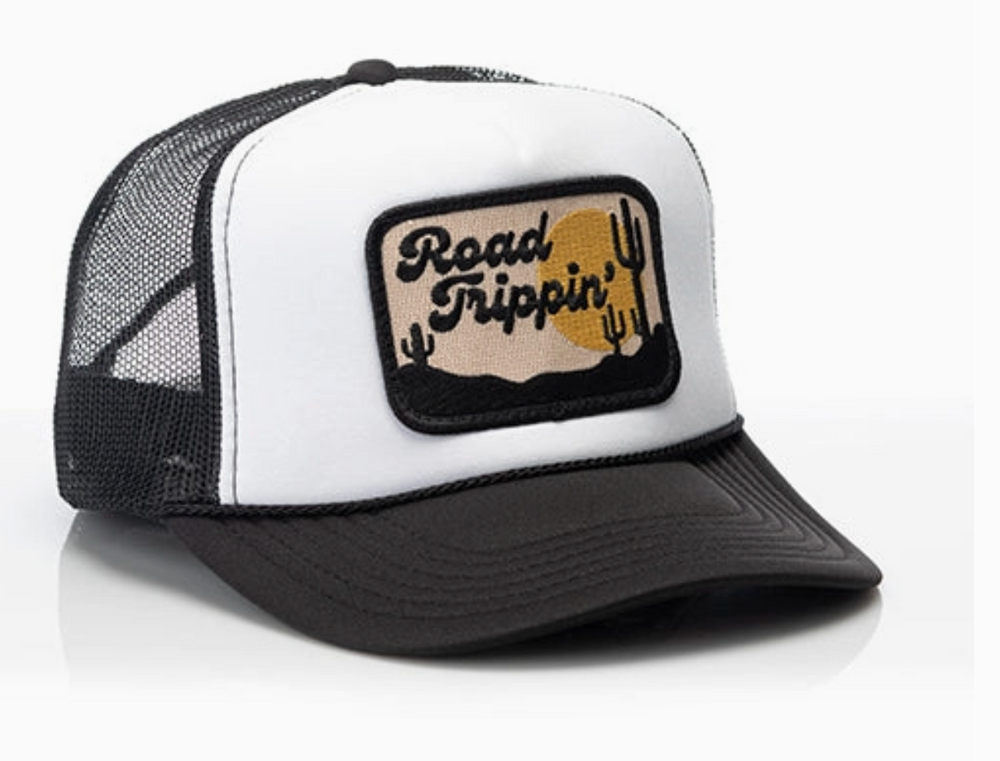 Road Trippin Patch Trucker Hat