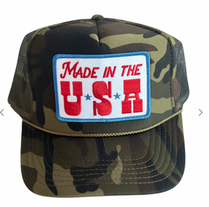 Camo Made In The USA Trucker Hat