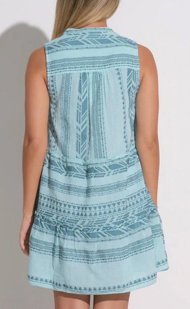 Two Tone Venus Sleeveless Dress