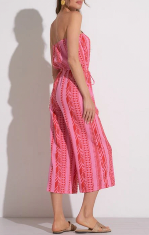 Two Tone Cala Strapless Jumper