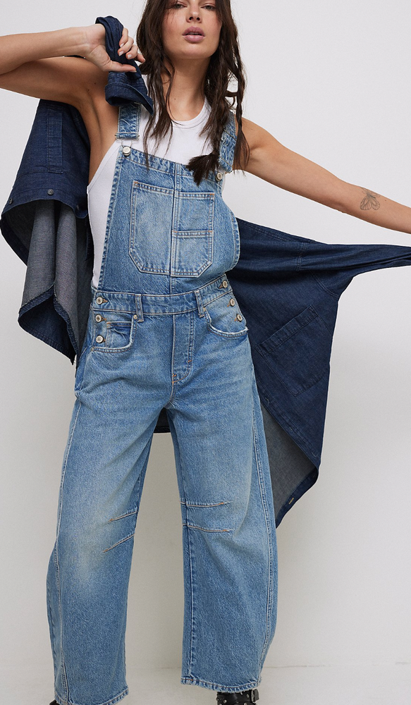 Good Luck  Barrel Overalls