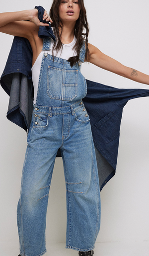 Good Luck  Barrel Overalls