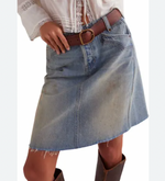 Suzy Denim Midi Skirt