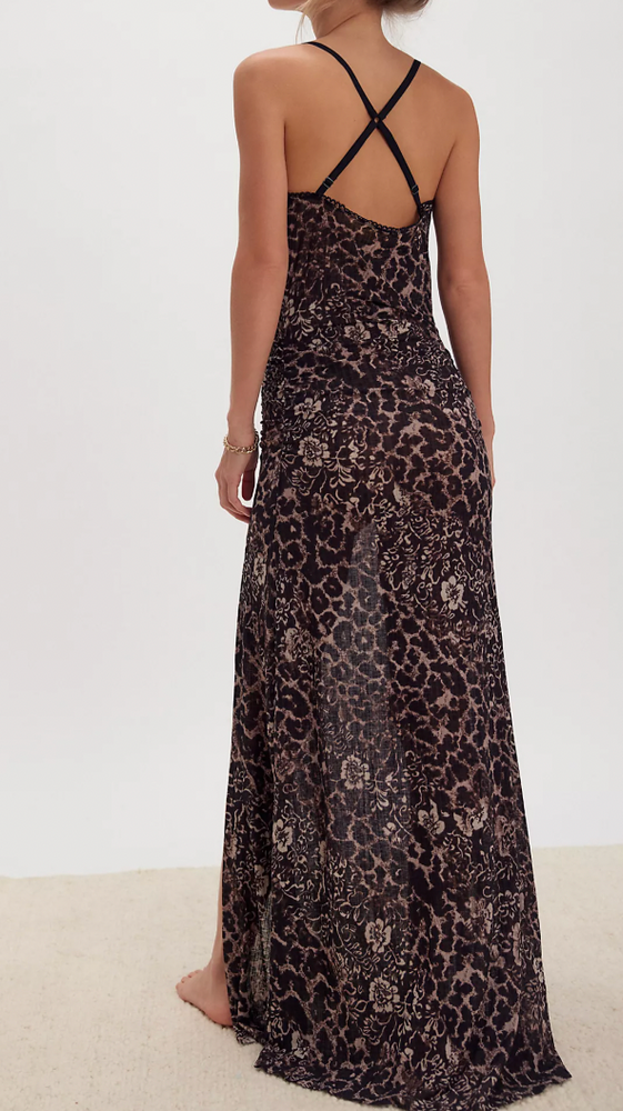 Concrete Jungle Maxi Slip Dress