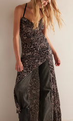 Concrete Jungle Maxi Slip Dress