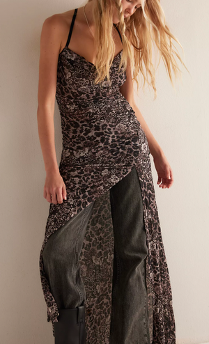 Concrete Jungle Maxi Slip Dress